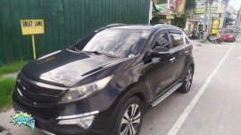 Black Kia Sportage 2012 for sale in Angeles