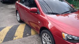 Selling Red Mitsubishi Lancer 2014 in Parañaque