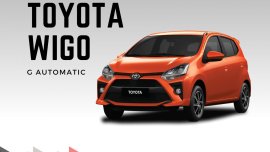 BRAND NEW TOYOTA WIGO 0% INTEREST + BIG DISCOUNT PROMOS! - 30% DP @ PHP 2,677 M.A ONLY FOR 5 YEARS!