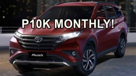 Toyota Rush available with P10K monthly amortization this February