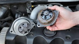 Symptoms of a bad or failing water pump in cars