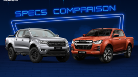2021 Isuzu D-Max vs Ford Ranger FX4 Max Comparison: Spec Sheet Battle