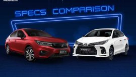 2021 Toyota Vios GR-S vs Honda City RS Comparison: Spec Sheet Battle