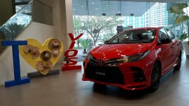 Super Red Toyota Vios 1.5 GR-S CVT 2021 - 10Speed CVT
