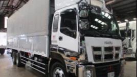 SELLING ISUZU 32 FEET ALUMINUM WING VAN TRUCK 10 WHEEL