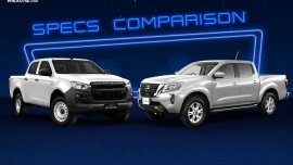 2021 Isuzu D-Max LT 4x2 vs Nissan Navara EL 4x2 Spec Sheet Comparison