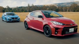 Can the Toyota GR Yaris beat the Honda Civic Type R in a drag race?