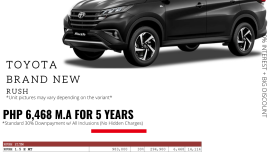 TOYOTA RUSH 1.5 E MT