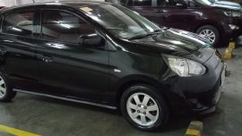 Selling Black 2015 Mitsubishi Mirage  GLX 1.2 MT