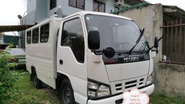 White Isuzu NHR 2011 for sale in Manila