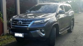 Grey Toyota Fortuner 2016 for sale in Davao 
