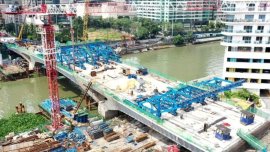 Estrella-Pantaleon bridge almost complete for July reopening