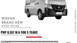 2021 Nissan NV350 Urvan 2.5 Standard 15-seater MT