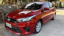 Sell Red 2015 Toyota Yaris Hatchback in Prosperidad