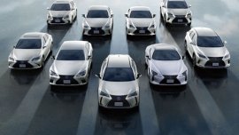 Lexus hits 2-million global sales milestone for electric vehicles
