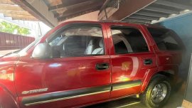 Red Chevrolet Tahoe 2002 for sale in Las Pinas