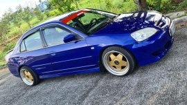 Blue Honda Civic 2004 for sale in Mendez
