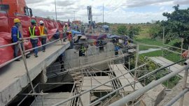 Rehabilitation of old NLEX bridges in Bulacan now underway