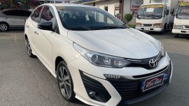 Pearl White Toyota Vios 2019