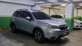 Silver Subaru Forester 2014