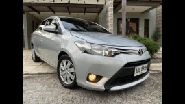 Silver Toyota Vios 2015 Sedan 
