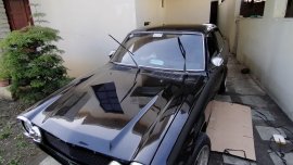Mitsubishi Lancer 1978 bartype 2door jet black color 