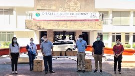 Toyota PH donates rubber boats to Marikina LGU