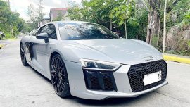 Silver Audi R8 2017 