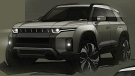 SsangYong J100 is an upcoming midsize e-SUV