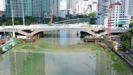 DPWH on target to open Estrella-Pantaleon Bridge next month