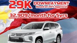 2021 Mitsubishi Montero Sport GLX MT 29k Downpayment