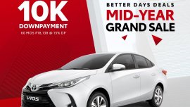 🎈🎈MID-YEAR GRAND SALE🎈🎈 Toyota Vios 1.3 XLE CVT