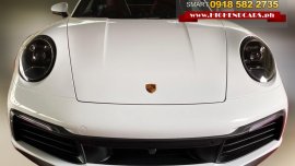 2021 Porsche 911 Carrera 4S, Brand new, White Metallic, Leather interior in Black/Bordeaux Red