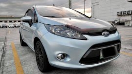 Silver Ford Fiesta 2011