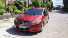 Orange Honda City 2009