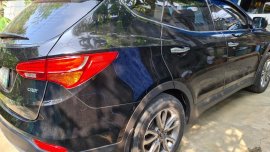 Black Hyundai Santa Fe 2013 for sale in Marikina