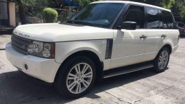  White Land Rover Range Rover Sport 2009 