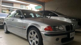 Silver BMW E46 1999