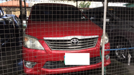 Second-hand Red Toyota Innova G M/T 2014 Diesel For Sale