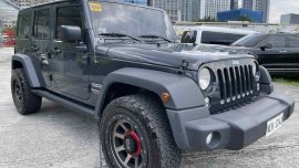 Grey Jeep Wrangler 2018 for sale in San Juan