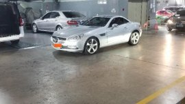 White Mercedes-Benz SLK200 2012 for sale in Rizal