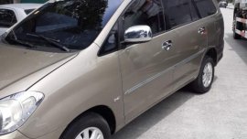 Beige Toyota Innova 2012 for sale in Manila