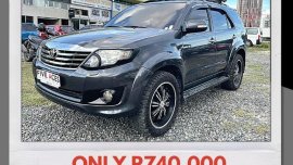 Selling Grey Toyota Fortuner 2012 in Mandaue
