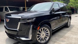 Black Cadillac Escalade ESV 2021 for sale in Pasig