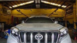 Brightsilver Toyota Prado 2016 for sale in Cebu