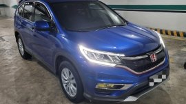 Blue Honda CR-V 2017 for sale in Manila