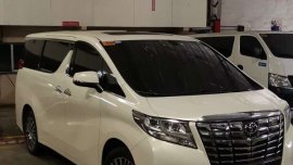 Pre-owned Pearlwhite 2017 Toyota Alphard  for sale