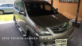 Golden Toyota Avanza 2010 for sale in Imus
