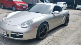 Silver Porsche Cayman 2007 for sale in Automatic