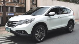 Pearl White Honda CR-V 2012 for sale in Manila